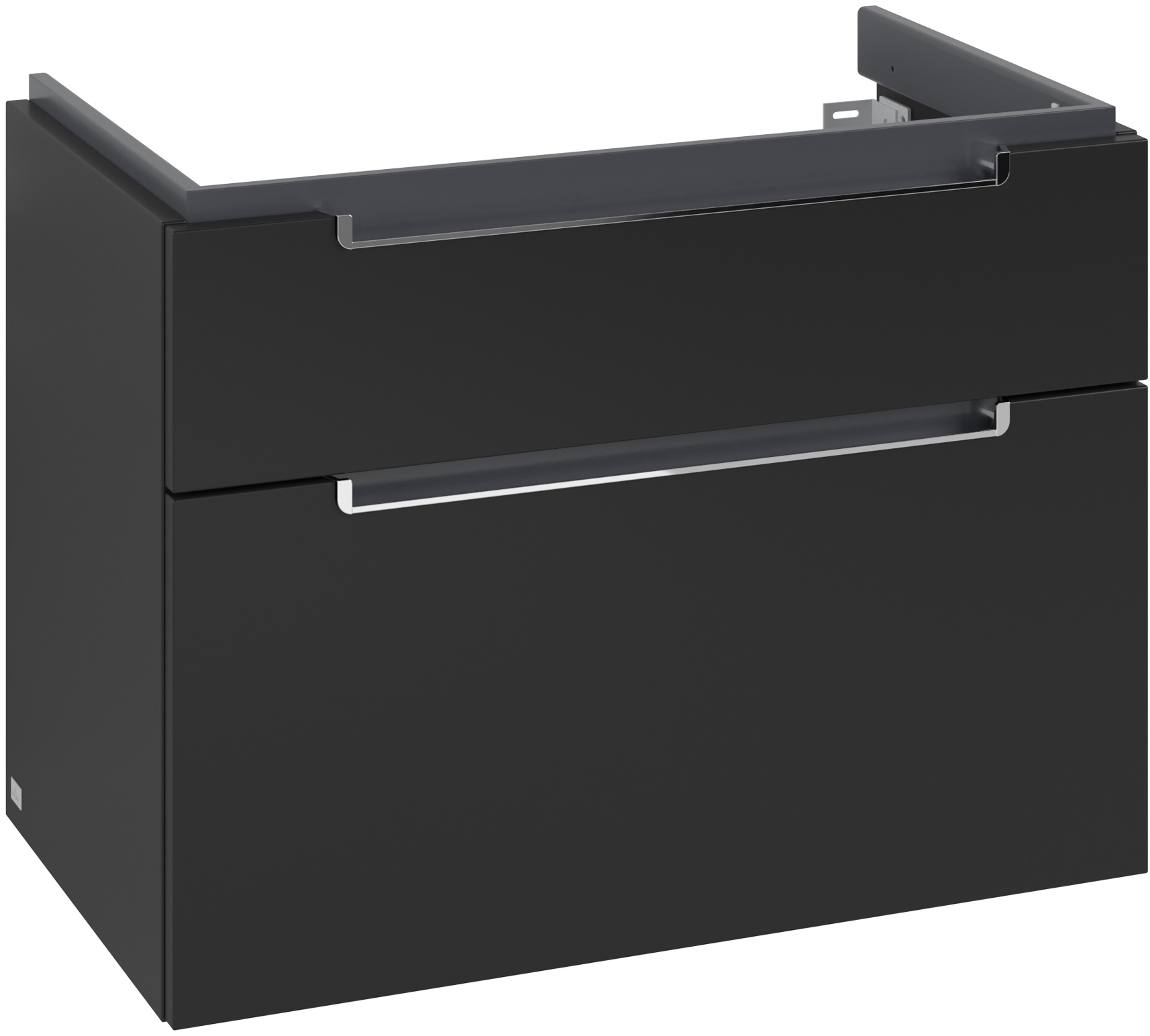 Darmowa Dostawa - Szafka 78.7x44.9x59 cm podumywalkowa wisząca czarna Villeroy & Boch Subway 2.0 A91410VL