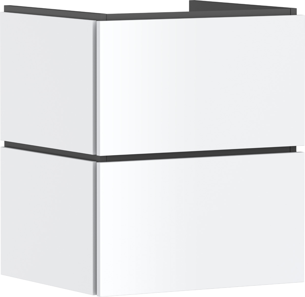 Darmowa Dostawa - Szafka 53x47x62 cm podumywalkowa wisząca biała Hansgrohe Xilesa E 54292700