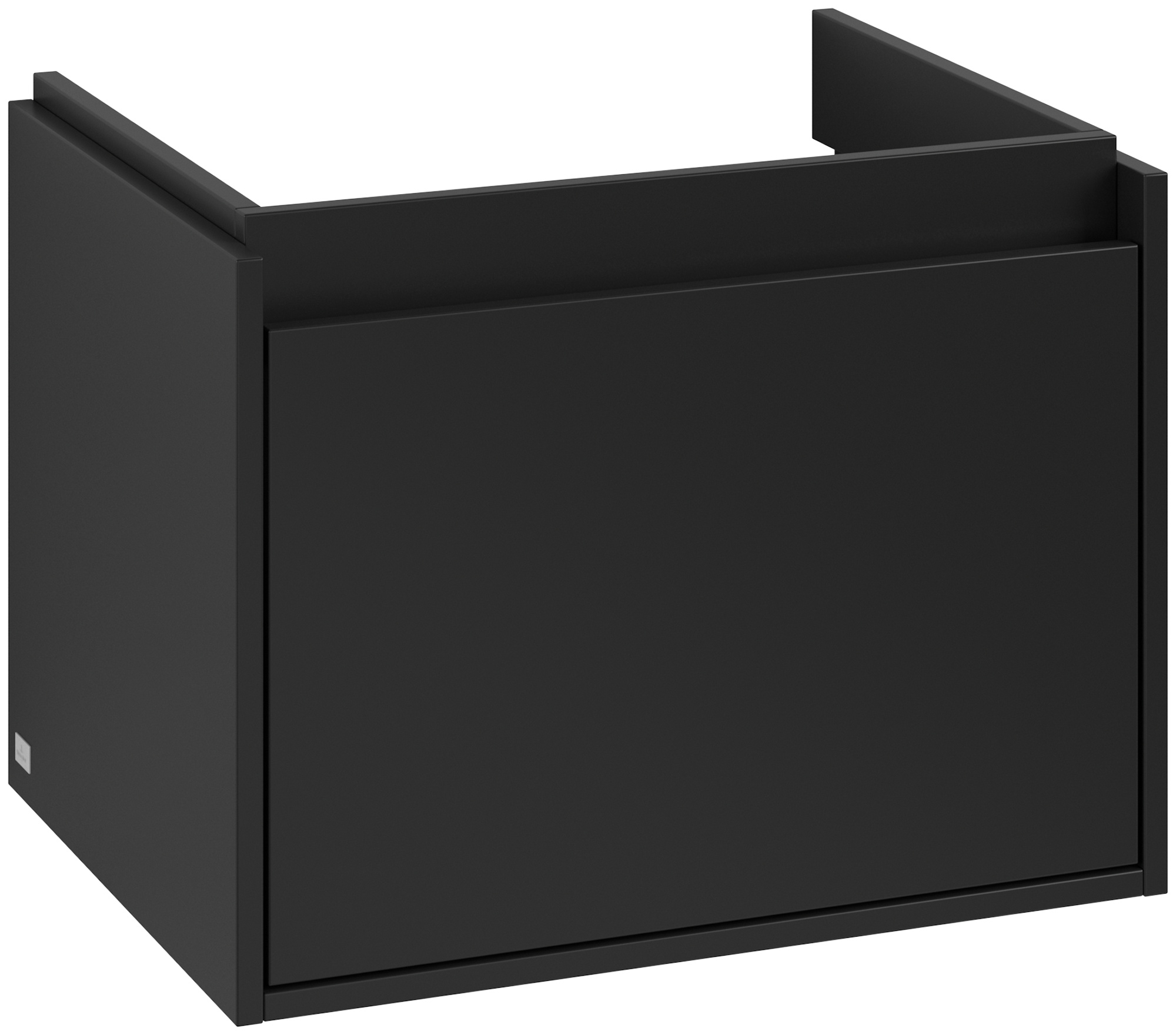 Darmowa Dostawa - Szafka 57.2x43.9x43.6 cm podumywalkowa wisząca czarna Villeroy & Boch Skyla C78400VL