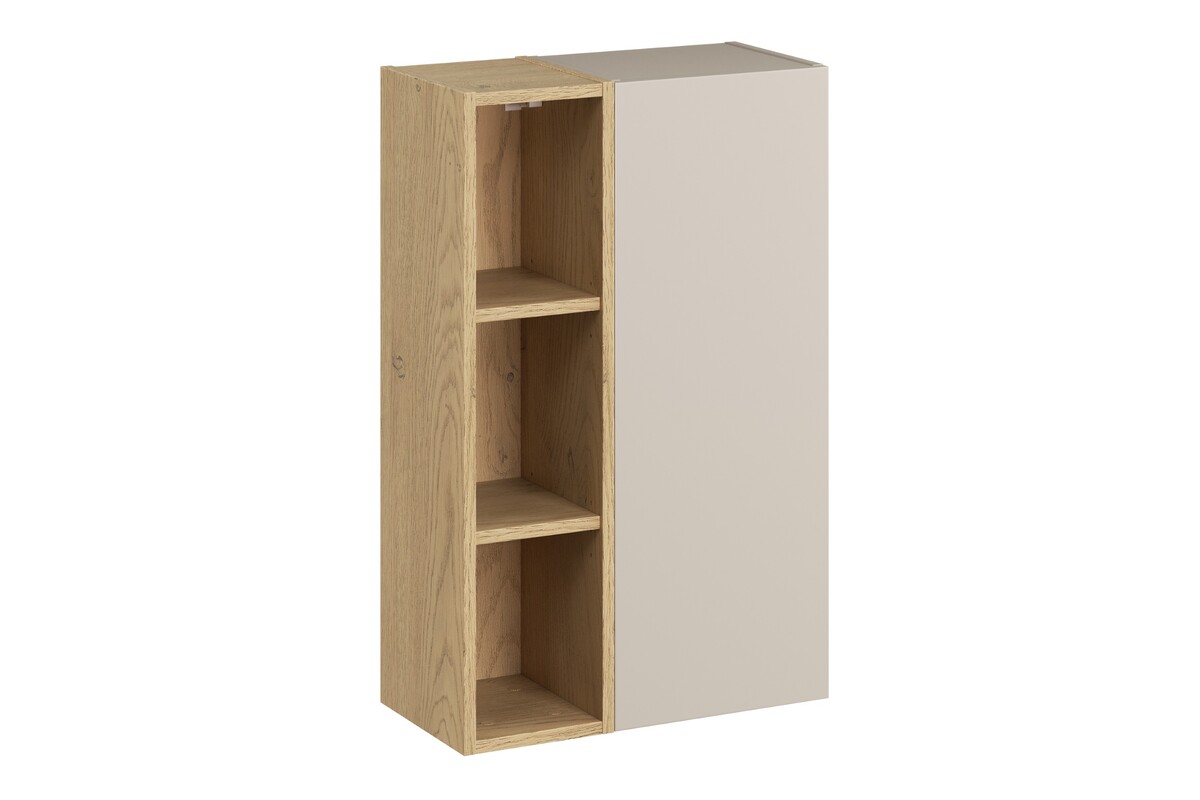 Darmowa Dostawa - Szafka 50x27x80 cm boczna wisząca dąb-beżowa Comad Dalia Cashmere SETDCSPUR