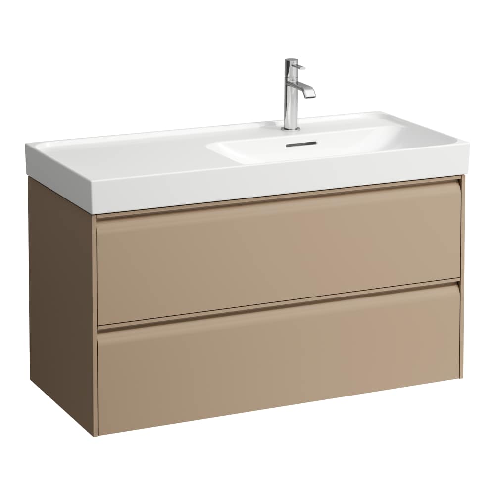 Darmowa Dostawa - Szafka 98.4x44.8x51.5 cm podumywalkowa wisząca cappucino Laufen Meda H4217420114651