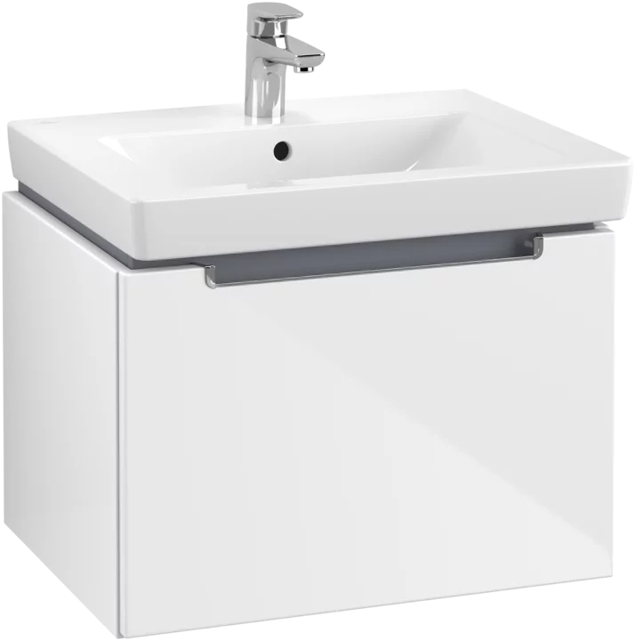 Darmowa Dostawa - Szafka 58.7x45.4x42 cm podumywalkowa wisząca biała Villeroy & Boch Subway 2.0 A68710DH