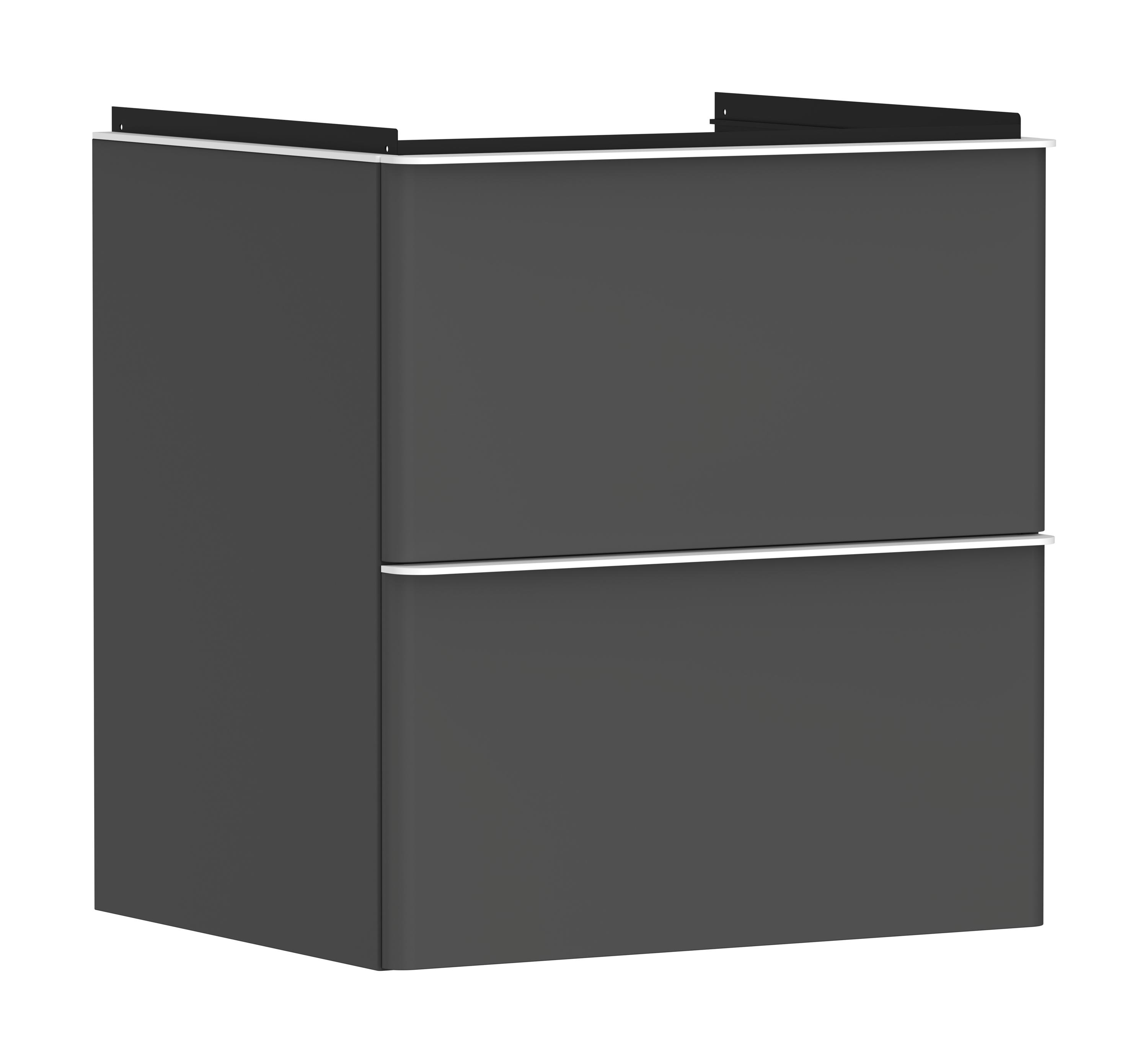 Darmowa Dostawa - Szafka 58x49.5x60.5 cm podumywalkowa wisząca biała Hansgrohe Xelu Q 54024700