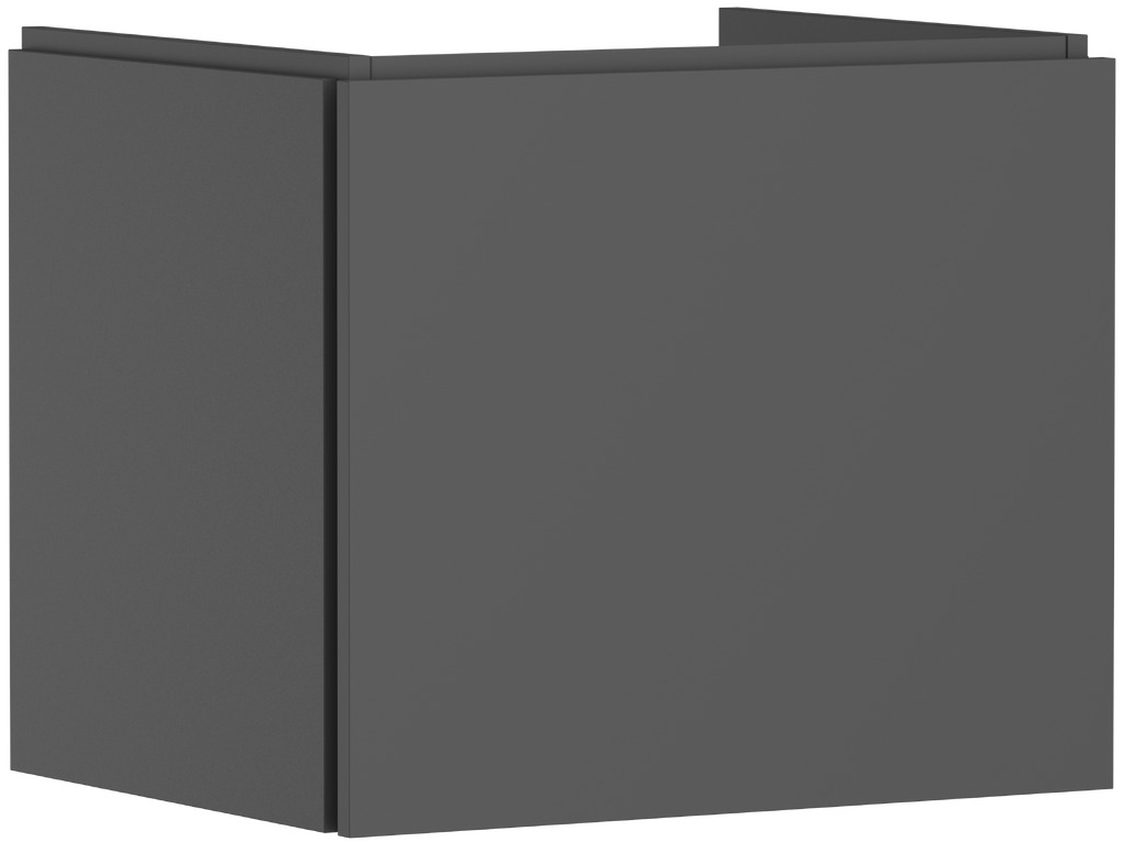 Darmowa Dostawa - Szafka 58x47x50 cm podumywalkowa wisząca szara Hansgrohe Xilesa E 54253760