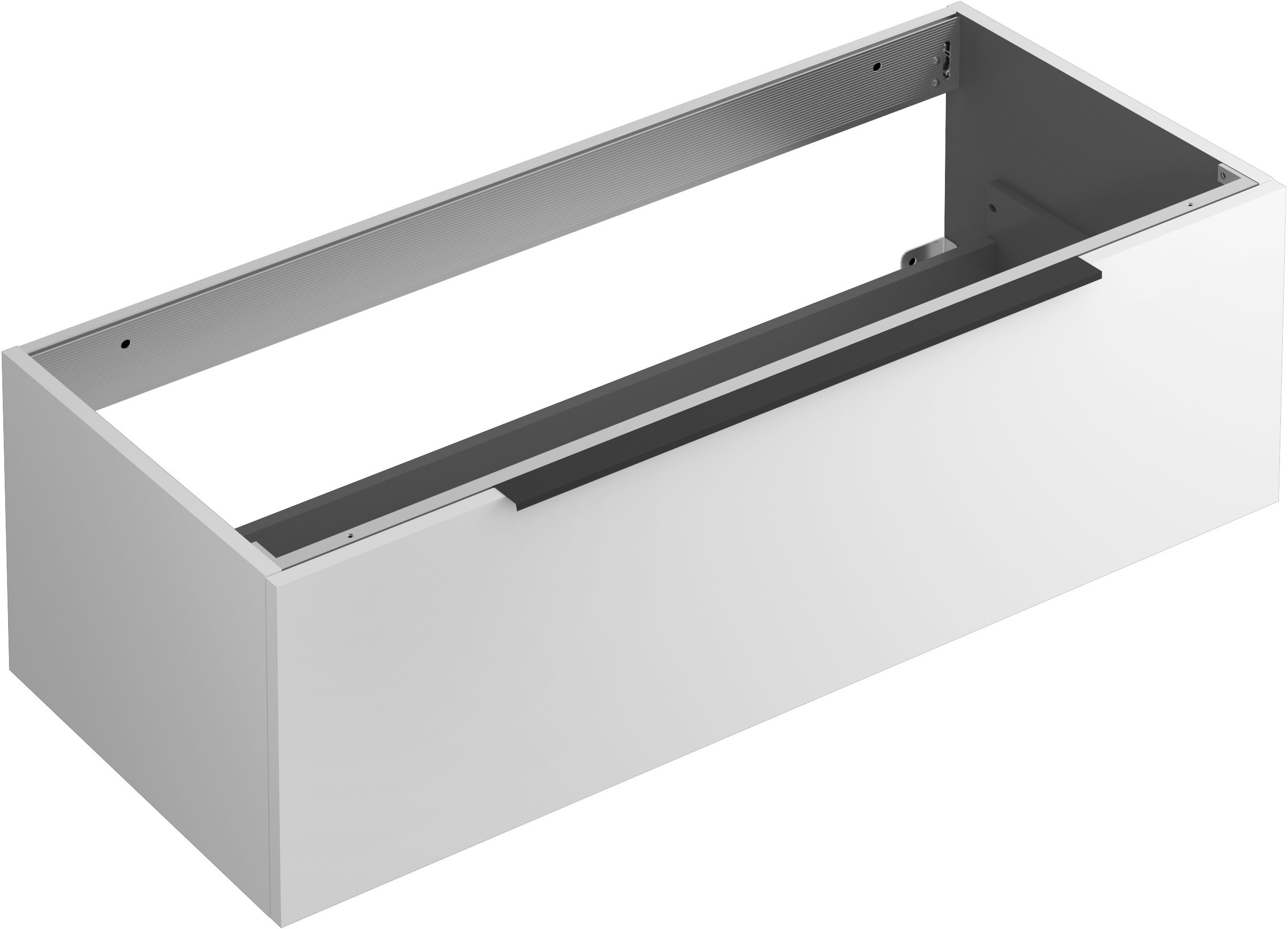 Darmowa Dostawa - Szafka 120x50x35 cm podumywalkowa wisząca biała Kludi Icos 50S12053