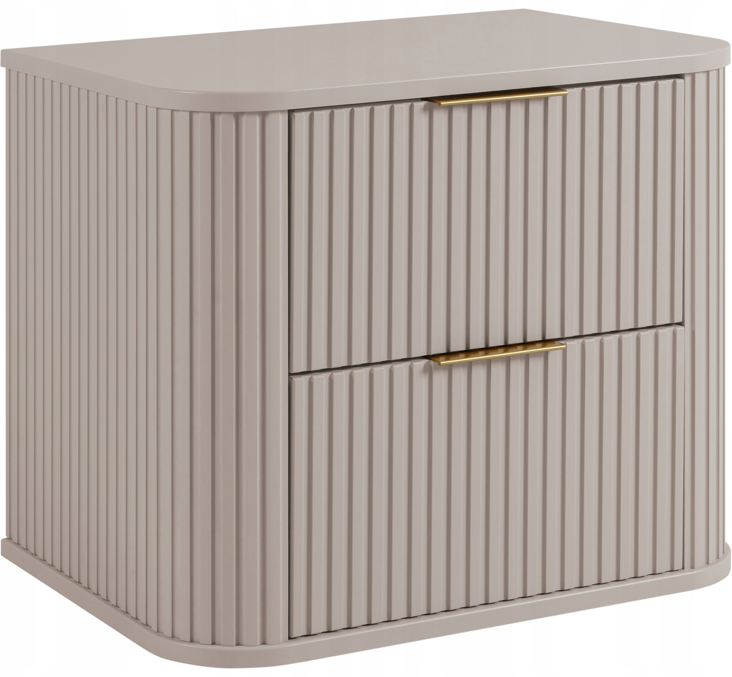 Darmowa Dostawa - Szafka z blatem 60.4x41.5x51.7 cm podumywalkowa wisząca beżowa Rodan Elegance 5906154453837