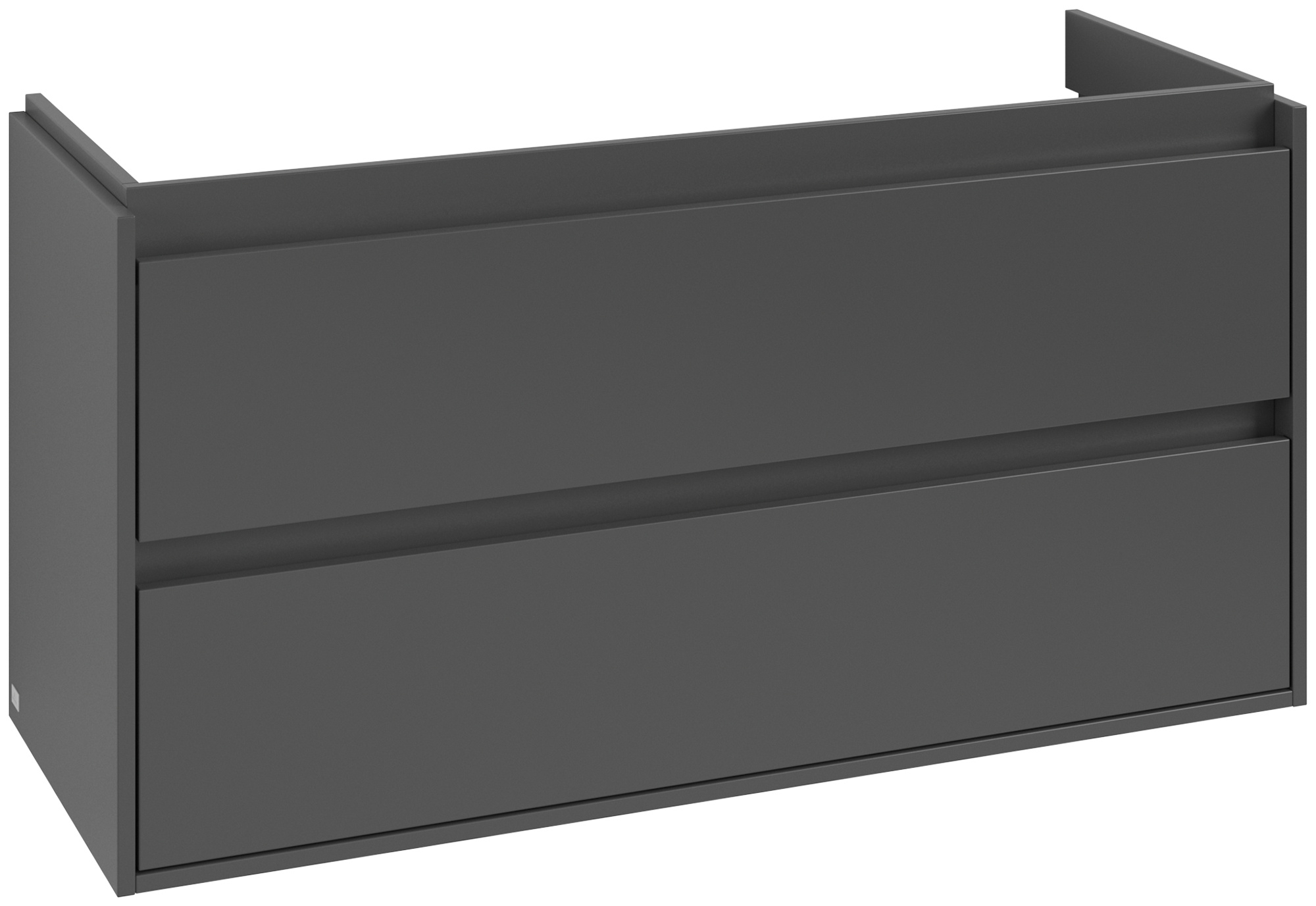 Darmowa Dostawa - Szafka 117.2x43.9x59.6 cm podumywalkowa wisząca grafitowa Villeroy & Boch Skyla C80000VR