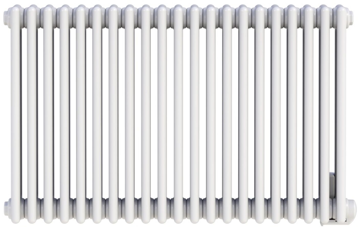 Darmowa Dostawa - Grzejnik elektryczny z grzałką 60x100.8 cm biały Zehnder Charleston Electric NZ3060101GF