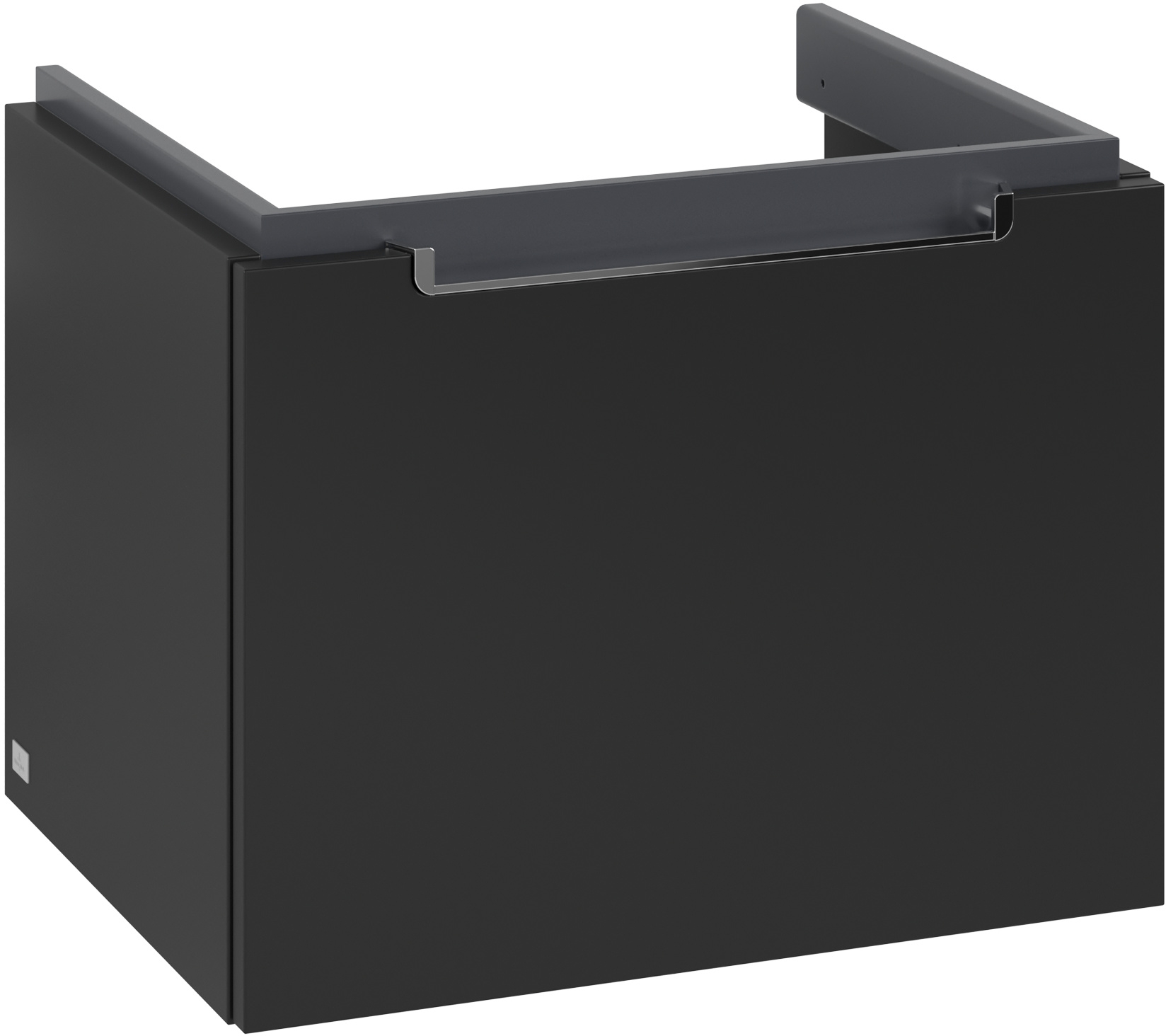Darmowa Dostawa - Szafka 53.7x42.3x42 cm podumywalkowa wisząca czarna Villeroy & Boch Subway 2.0 A68610VL