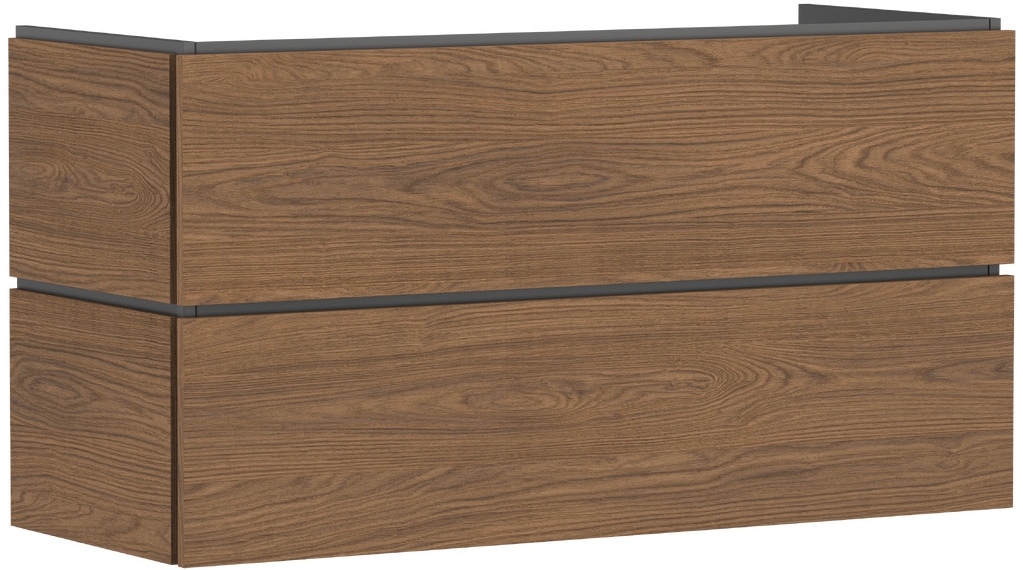 Darmowa Dostawa - Szafka 118x47x62 cm podumywalkowa wisząca dąb Hansgrohe Xilesa E 54264550