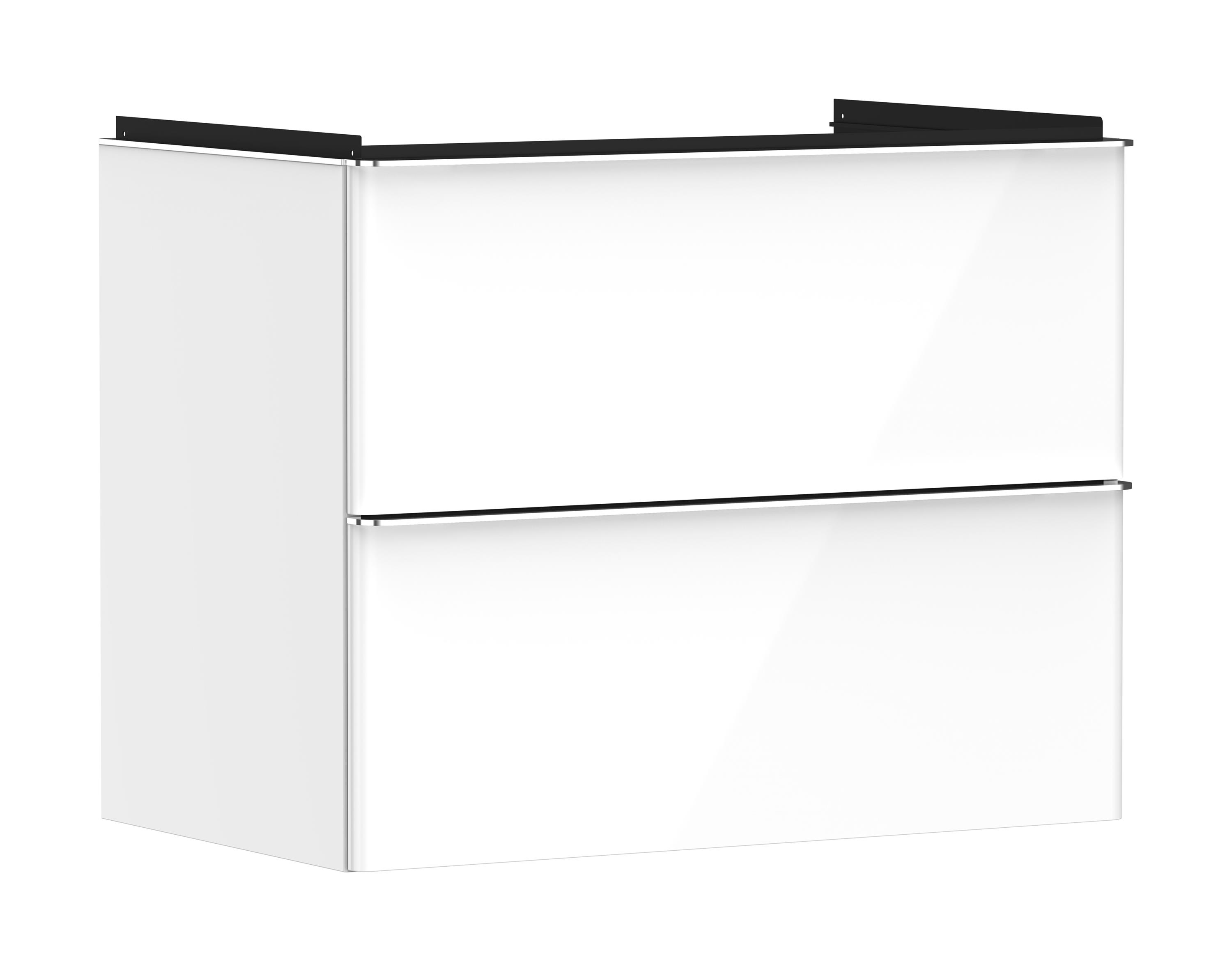 Darmowa Dostawa - Szafka 78x49.5x60.5 cm podumywalkowa wisząca biała Hansgrohe Xelu Q 54027000