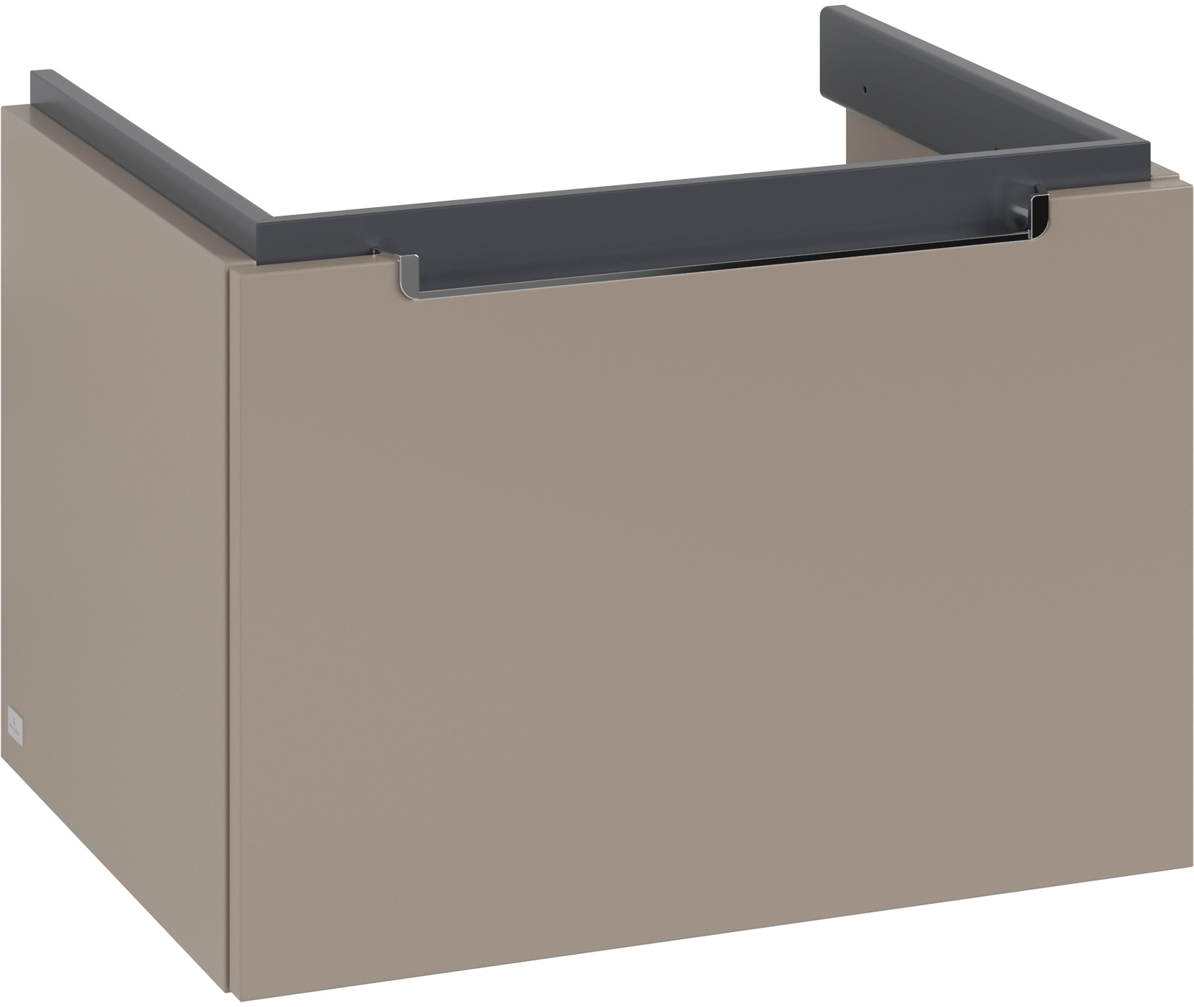 Darmowa Dostawa - Szafka 58.7x45.4x42 cm podumywalkowa wisząca szara Villeroy & Boch Subway 2.0 A68710VM