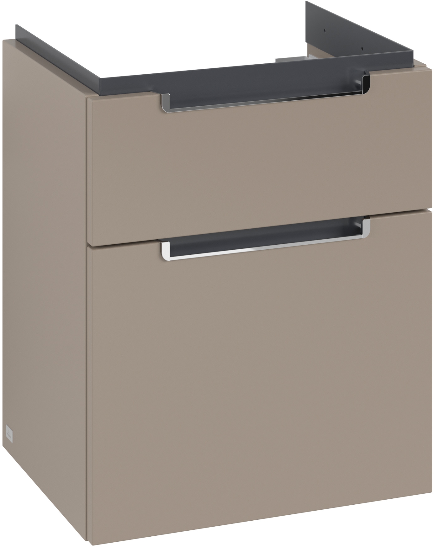 Darmowa Dostawa - Szafka 48.5x38x59 cm podumywalkowa wisząca szara Villeroy & Boch Subway 2.0 A90710VM