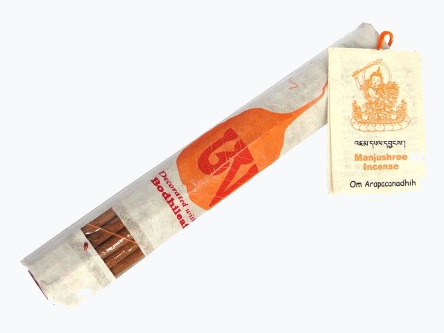 Kadzidełka tybetańskie Bodhi Leaf - Manjushree - Duchowy Opiekun Zdobywających Wiedzę