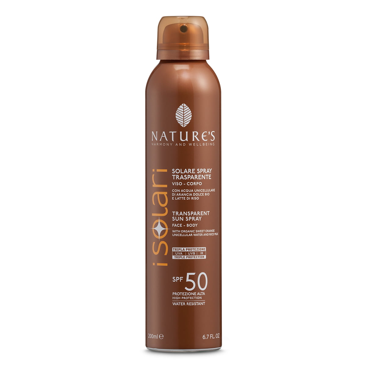 Isolari Przeciwsłoneczny Spray Kosmetyczny SPF 50, 200ML
