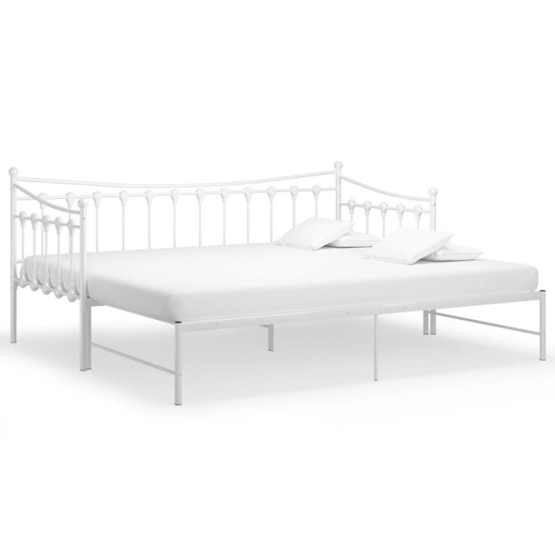 Łóżko metalowe WaszeMeble 90x200 cm biała WM-324759 1 szt.