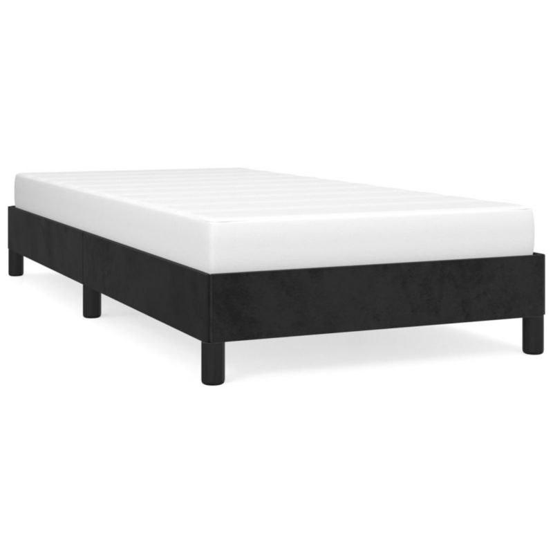 Łóżko tapicerowane WaszeMeble 90x200 cm czarna WM-346954 1 szt.