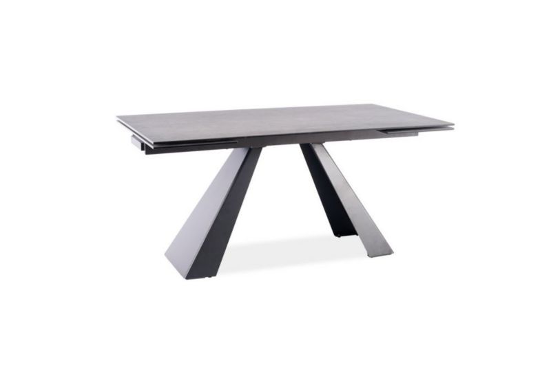 Stół Signal rozkładany SALVADORE CERAMIC 160(240)x90 szary mat anthracite 1 szt