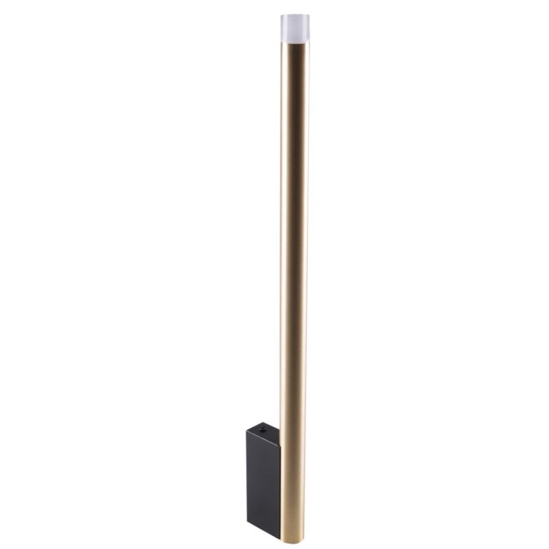Kinkiet ścienny Polux Glam złoto-czarny 1 x G9 x IP20 wym: 50 x 2,5 x 6 cm - 1 szt.