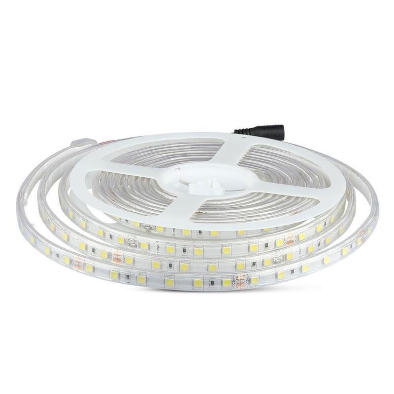 Taśma LED SMD5050 300LED 24V IP65 RĘKAW 10W/m VT-5050 60-IP65 6400K 830lm V-TAC 1 szt.