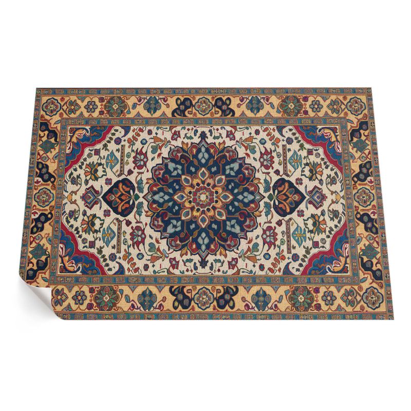 Dywan Winylowy Z Nadrukiem ArtPrintCave 60x90 cm ornament w stylu perskim 1 szt.