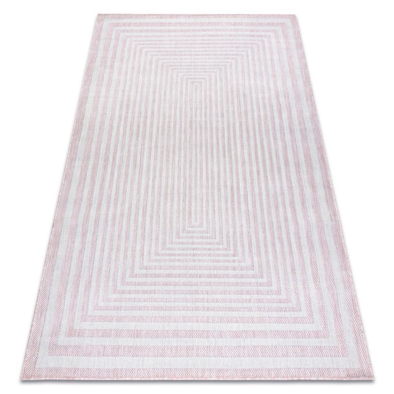Dywan zewnętrzny Sion RugsX 160x220 cm róż D751 1 szt.