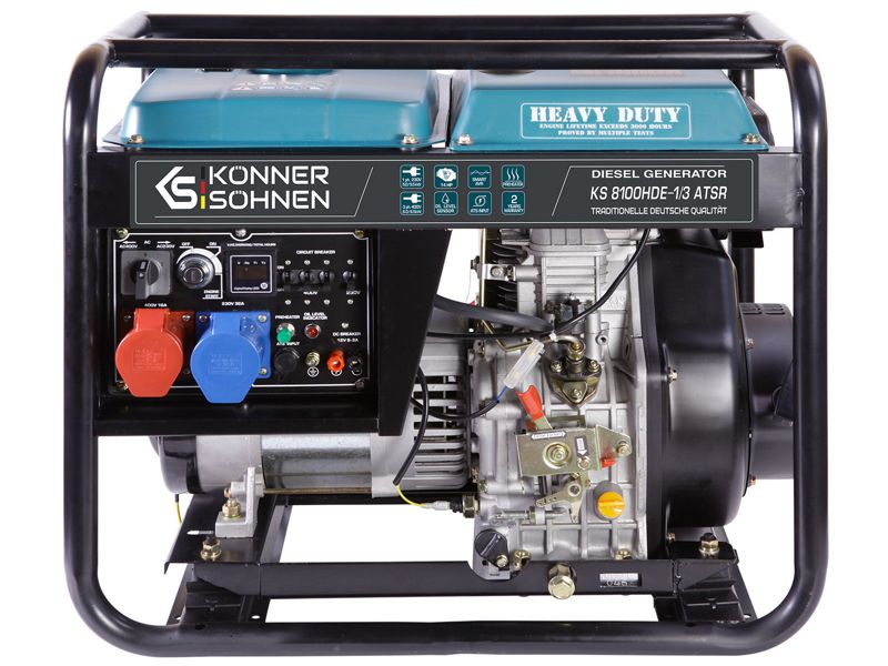 Agregat prądotwórczy dieslowski Könner & Söhnen 5500W 230/400V 1szt