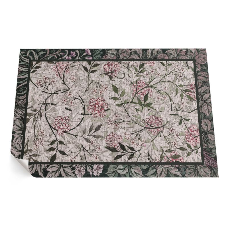 Dywan Winylowy Z Nadrukiem ArtPrintCave 120x180 cm Szkic jaśminowy William Morris 1 szt.