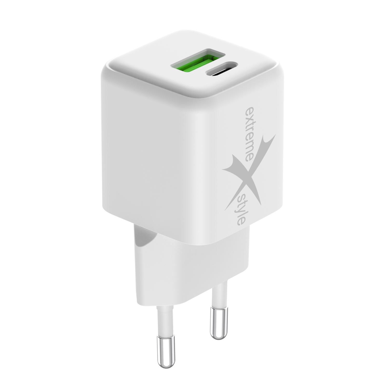 Ładowarka 2xUSB USBC+USB 3A 30W TC30CUGAN EXTREME ŁAD000337 - Henryx24