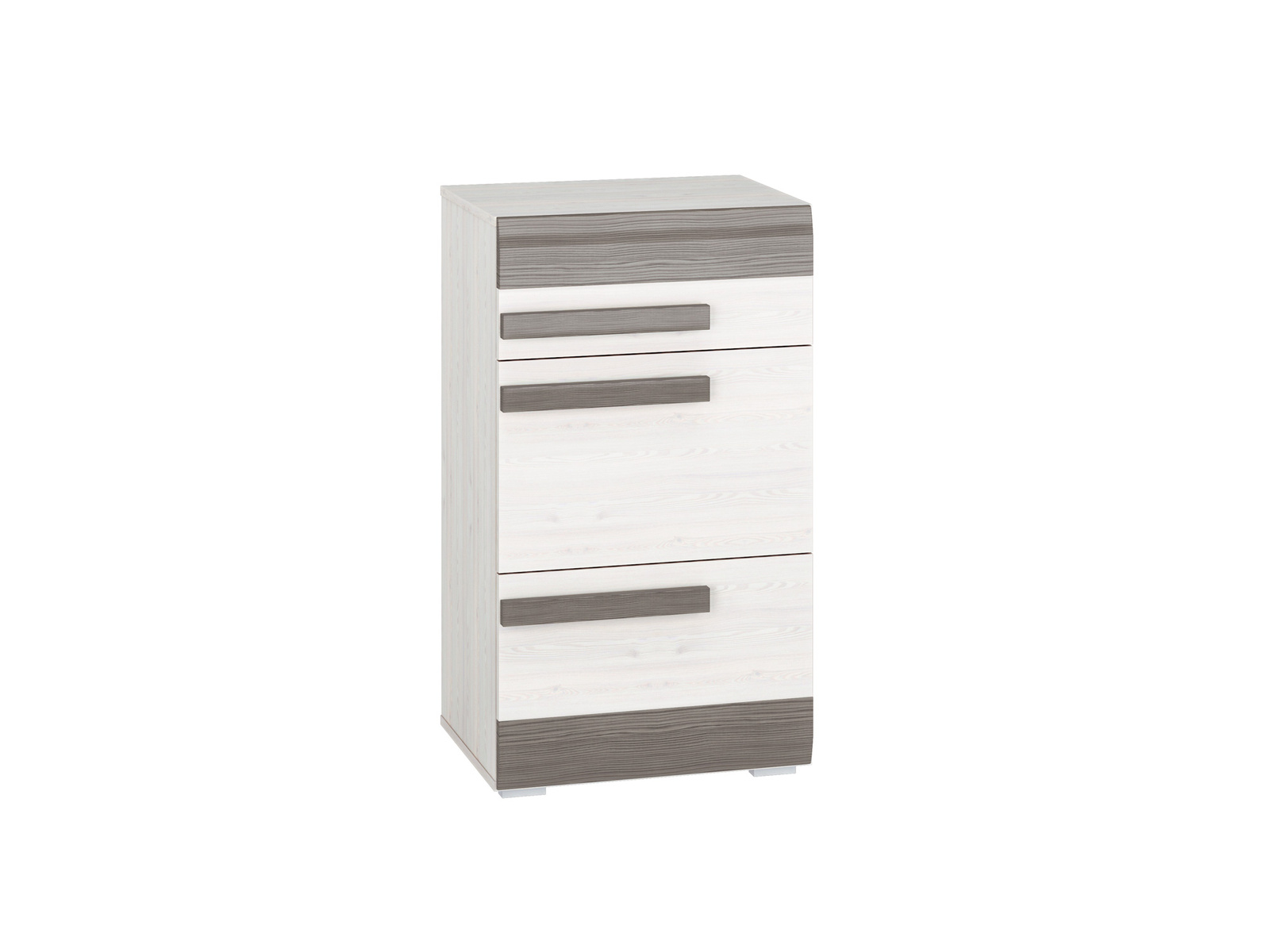 BLANCO 20N sosna śnieżna/MDF new grey - szafka na buty