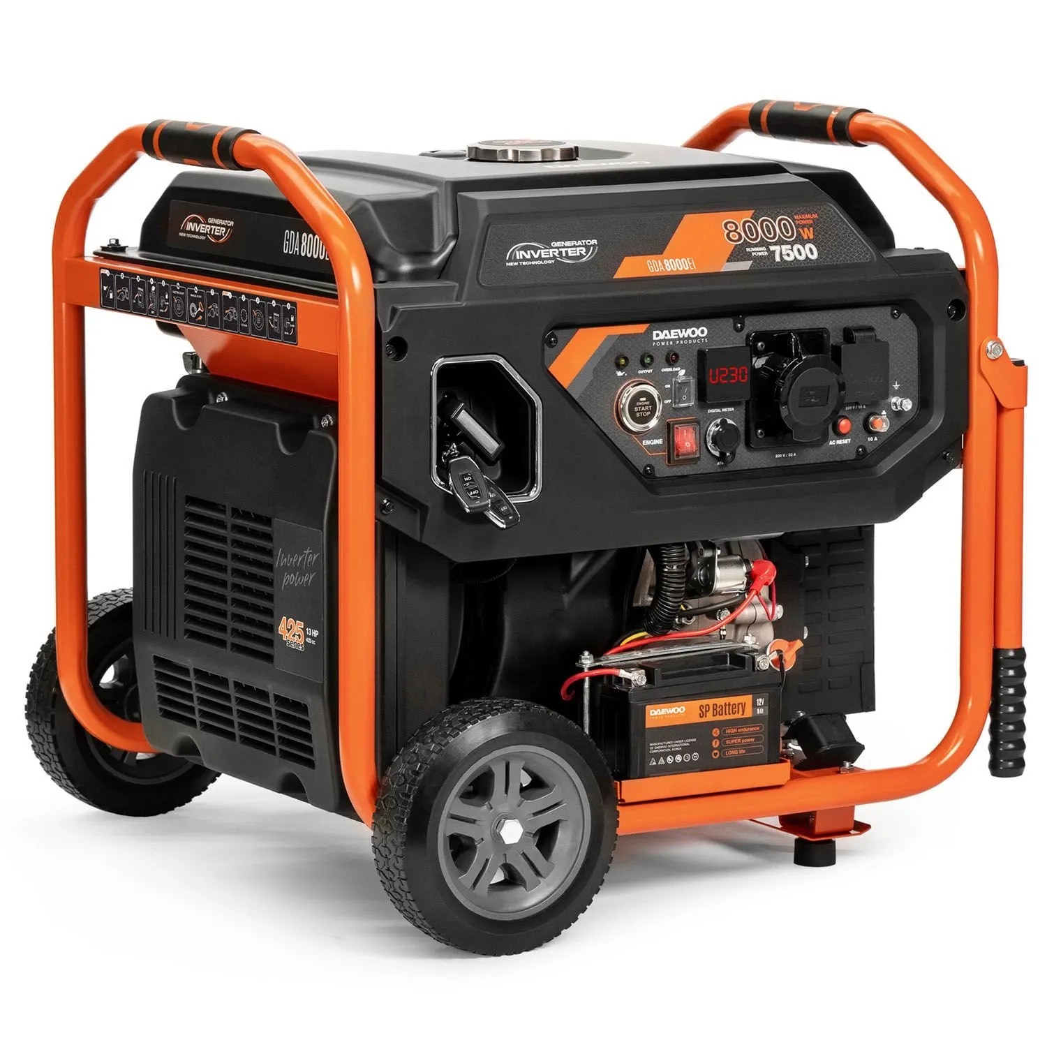 DAEWOO Agregat prądotwórczy inwertorowy GDA 8000Ei 8000W