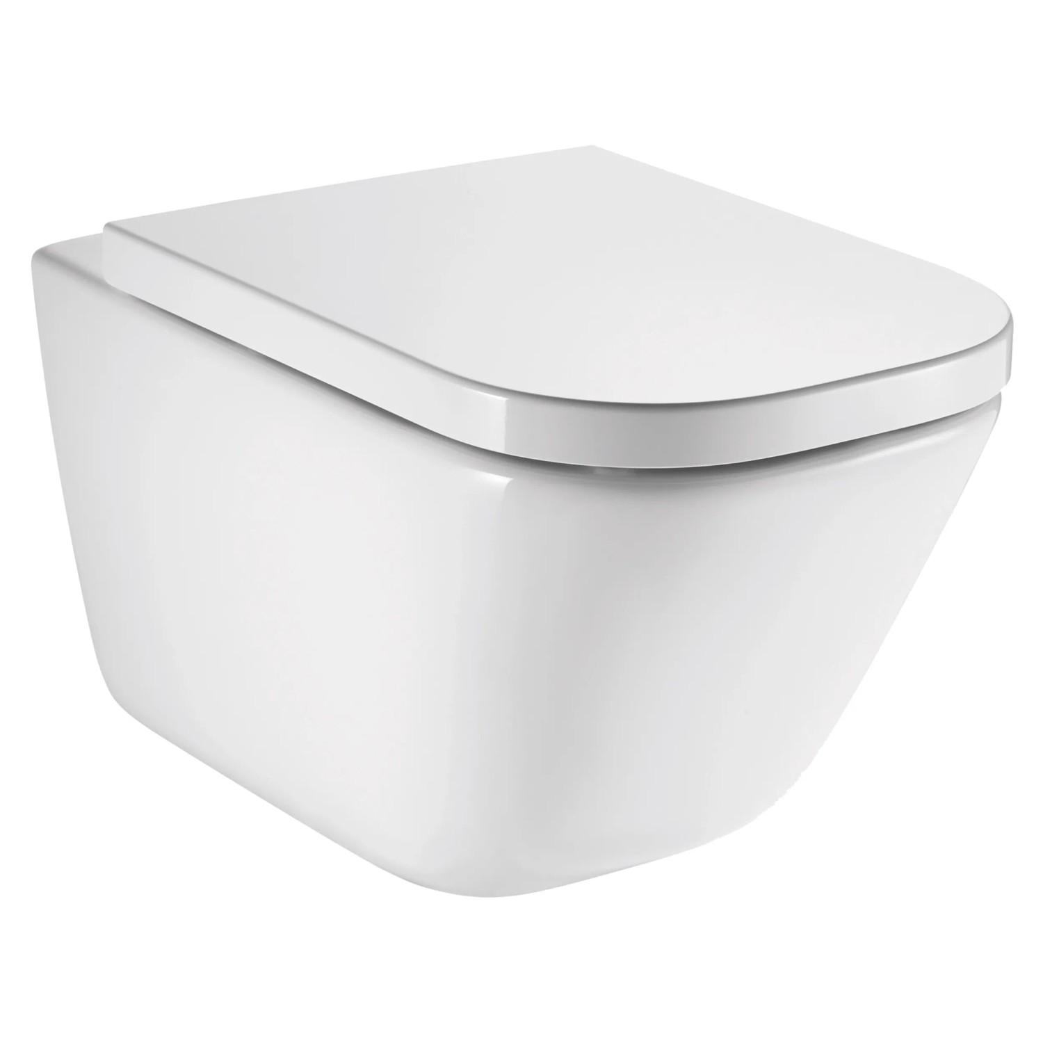 Roca Miska WC Gap Rimless wisząca z deską wolnoopadającą