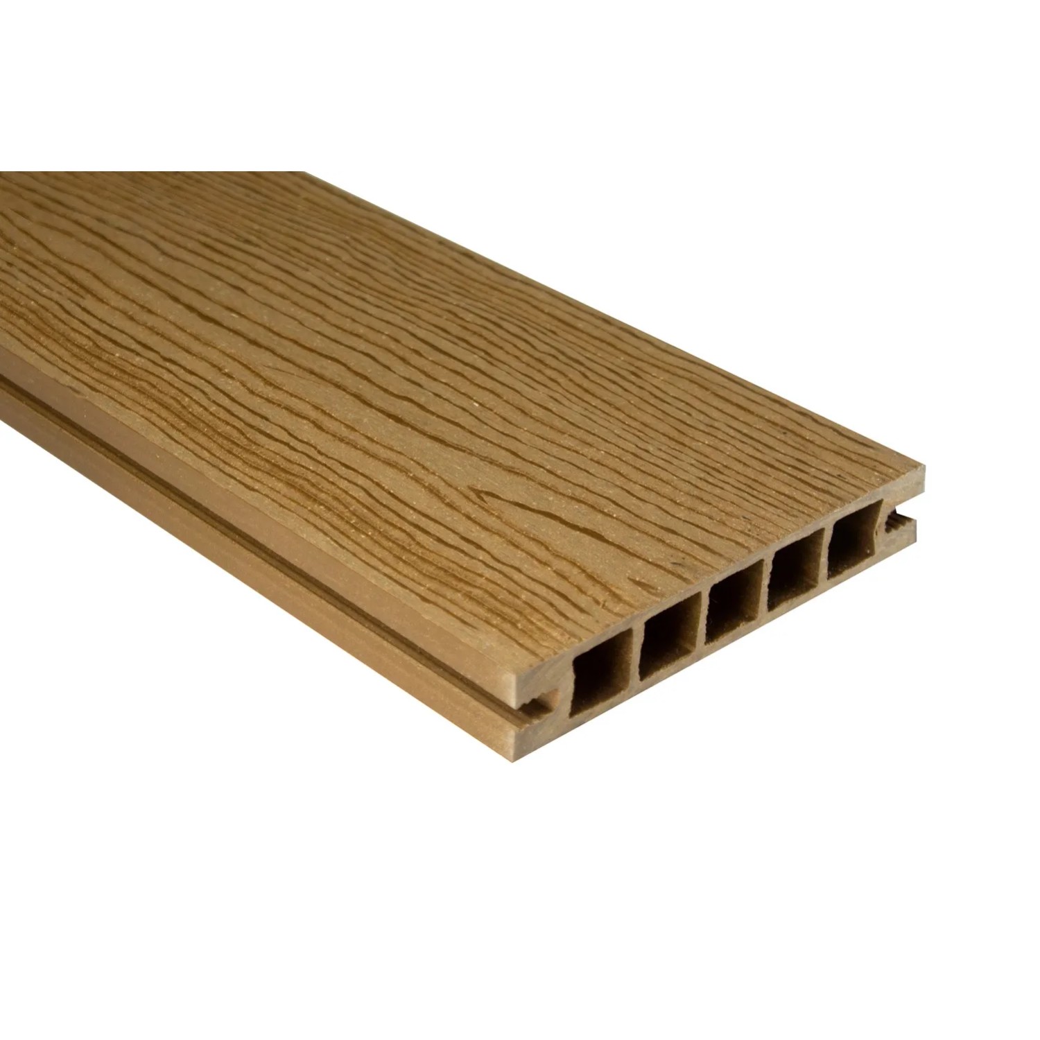 Deska WPC tarasowa teak - 2 x 13,5 x 220 cm
