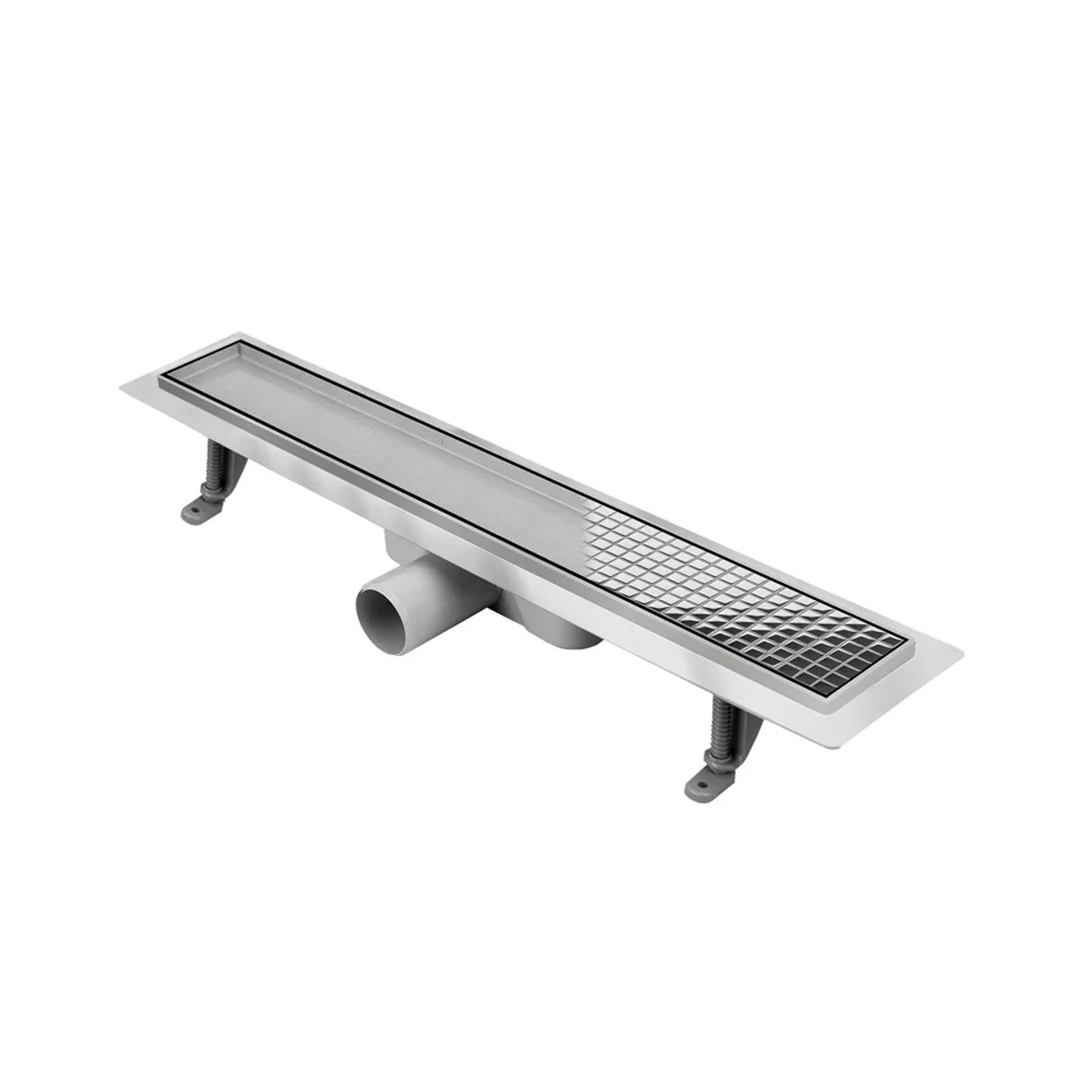 Vogi Odpływ z rusztem Duo tile in - smooth 80 cm