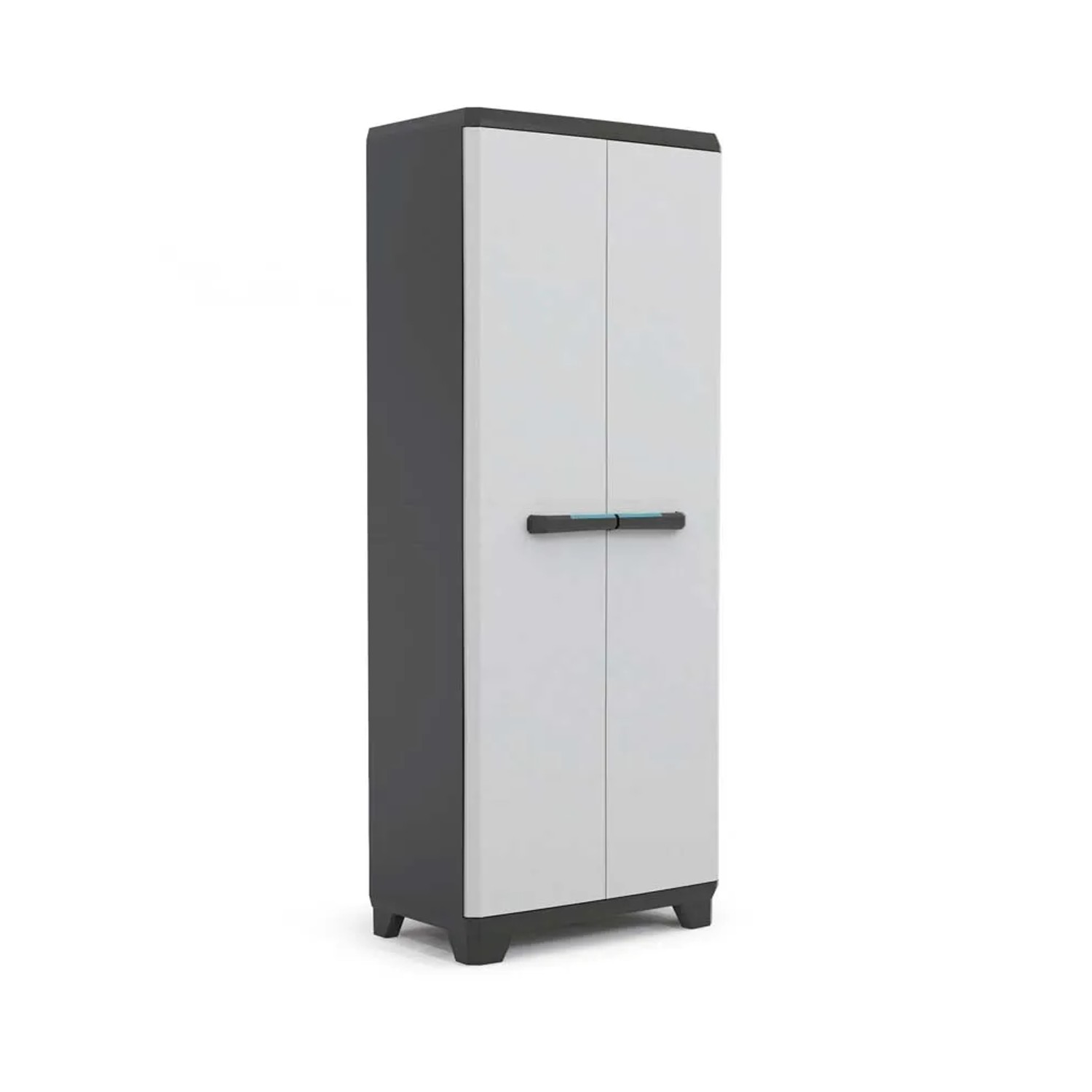 Keter Szafa LINEAR wysoka szaroczarna 173 x 68 x 39 cm tworzywo sztuczne