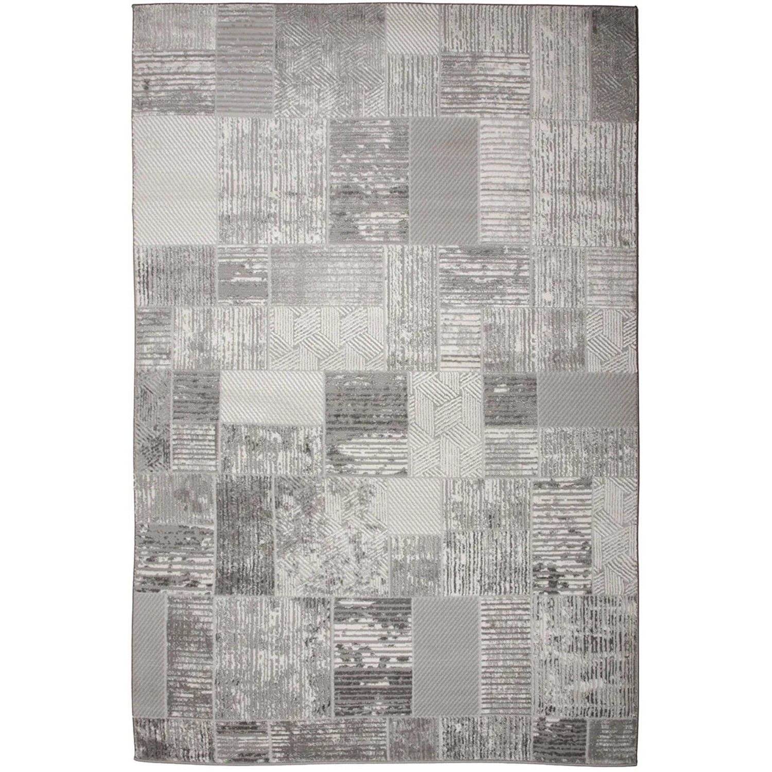 Marbex Dywan PREGO KOSTKA 120 x 170 cm szary