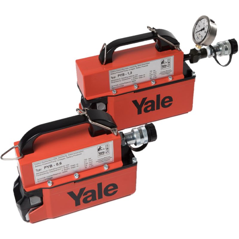 Yale PYB - akumulatorowa pompa hydrauliczna 700 bar - PYB-0,6