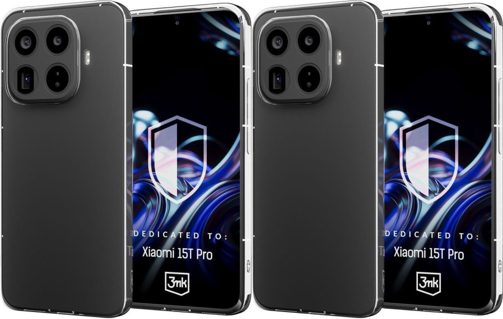 2x Etui na telefon 3mk Clear Case, do Xiaomi 15T Pro 5G, transparentny