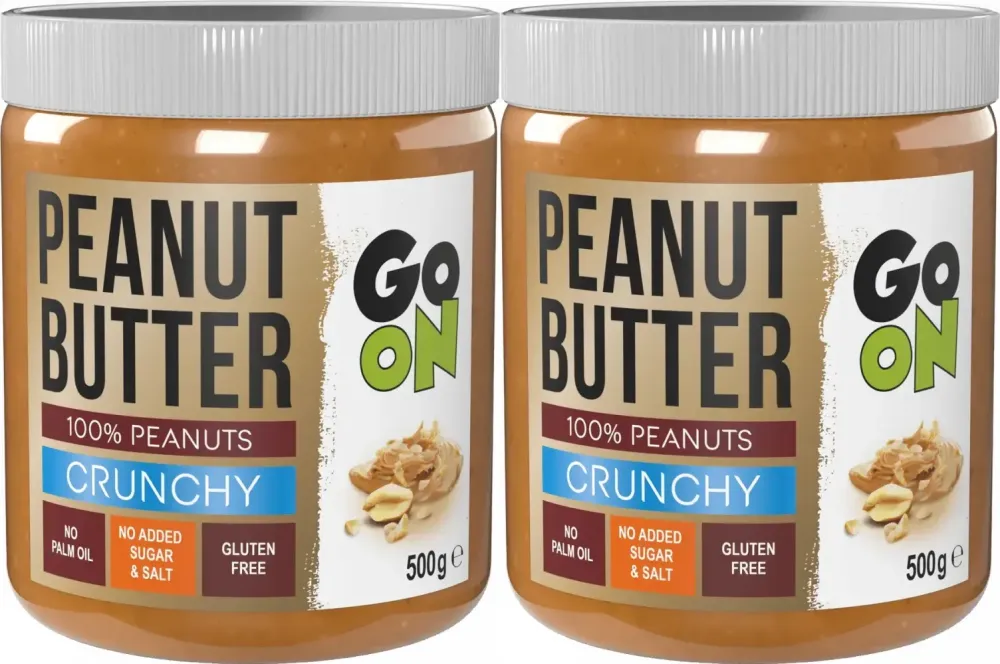 2x Masło orzechowe Sante Go On Crunchy, 500g