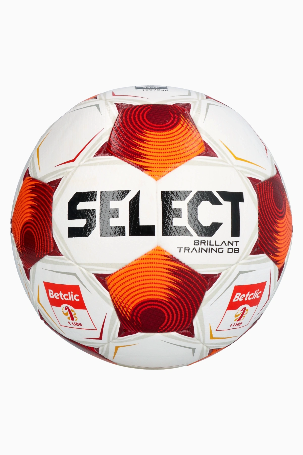 Piłka Select Brillant Training v25 Betclic 1 Liga rozmiar 5 - Biały