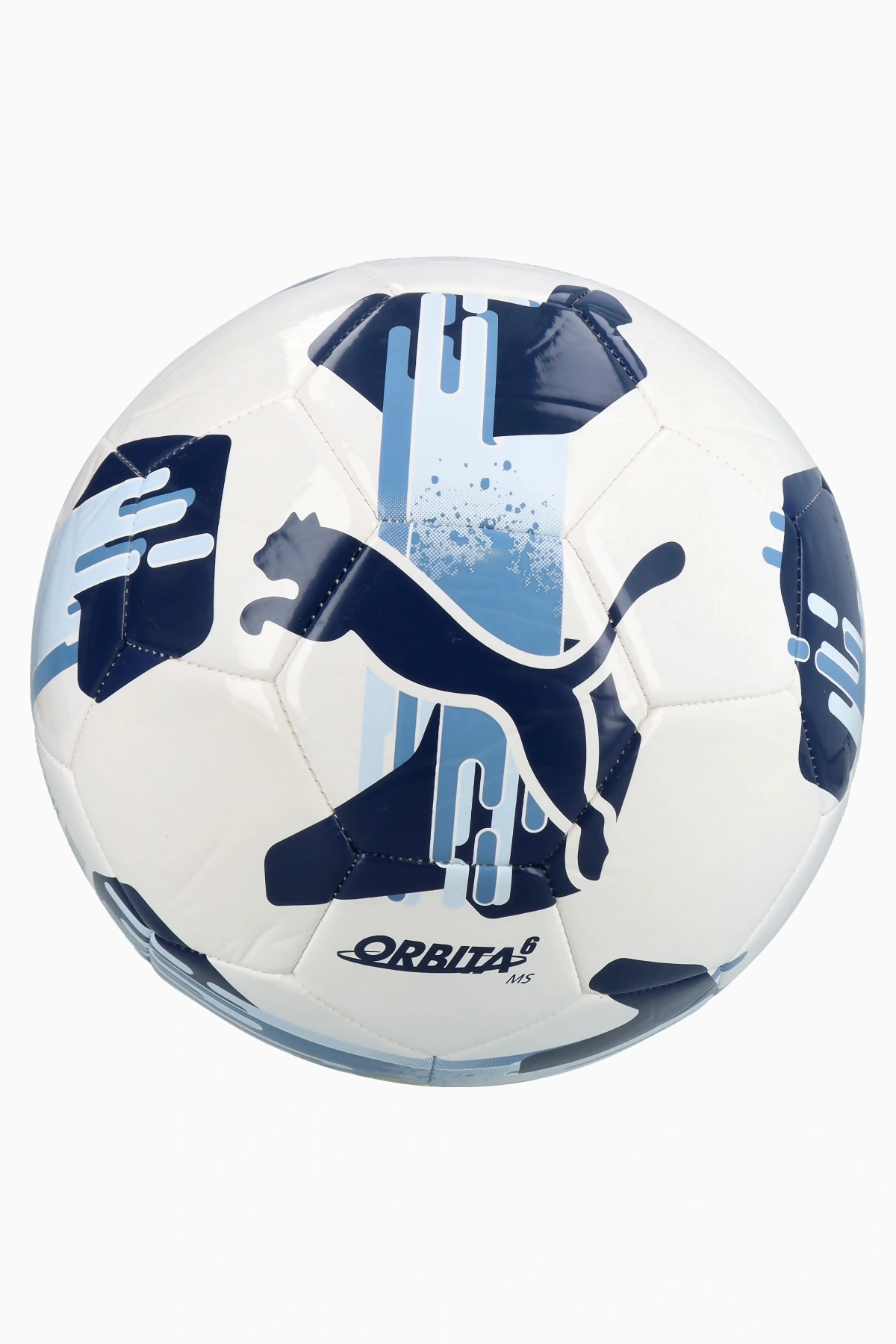 Piłka Puma Orbita 6 MS rozmiar 5 - Biały
