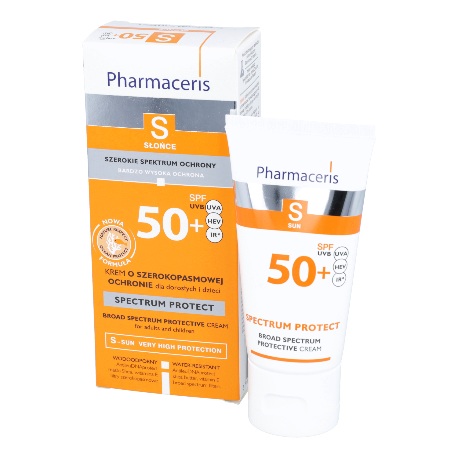 Pharmaceris s spectrum protect - krem o szerokopasmowej ochronie spf 50+, 50 ml