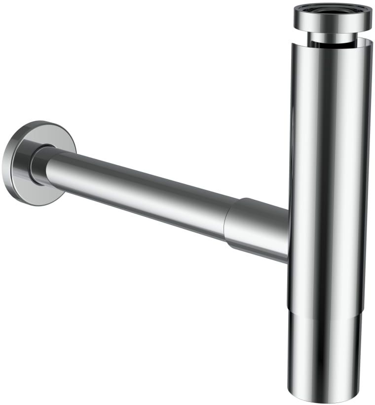 Laufen syfon umywalkowy butelkowy okrągły chrom H3749800040001