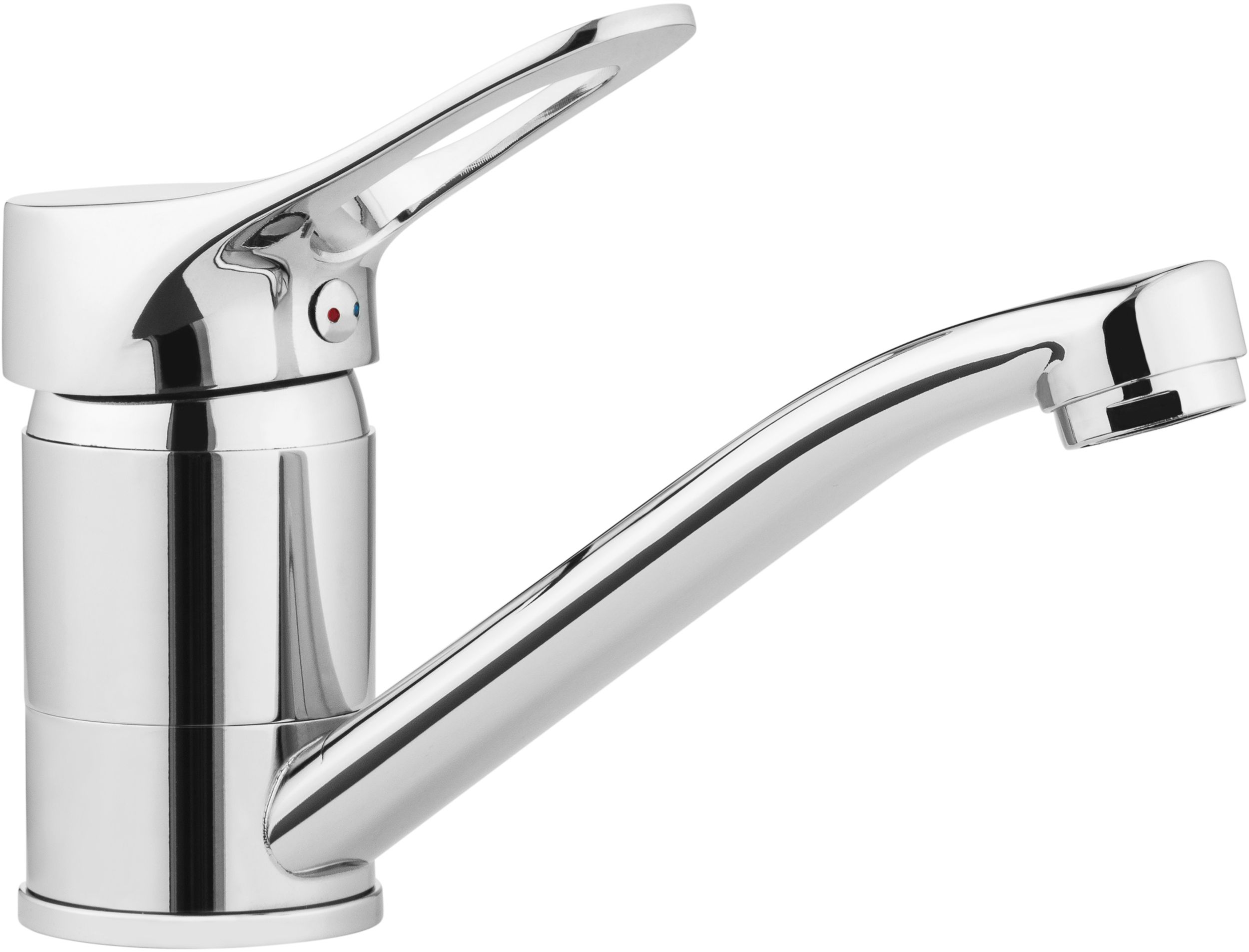 Deante Neo Vero bateria umywalkowa stojąca chrom BOW_026M