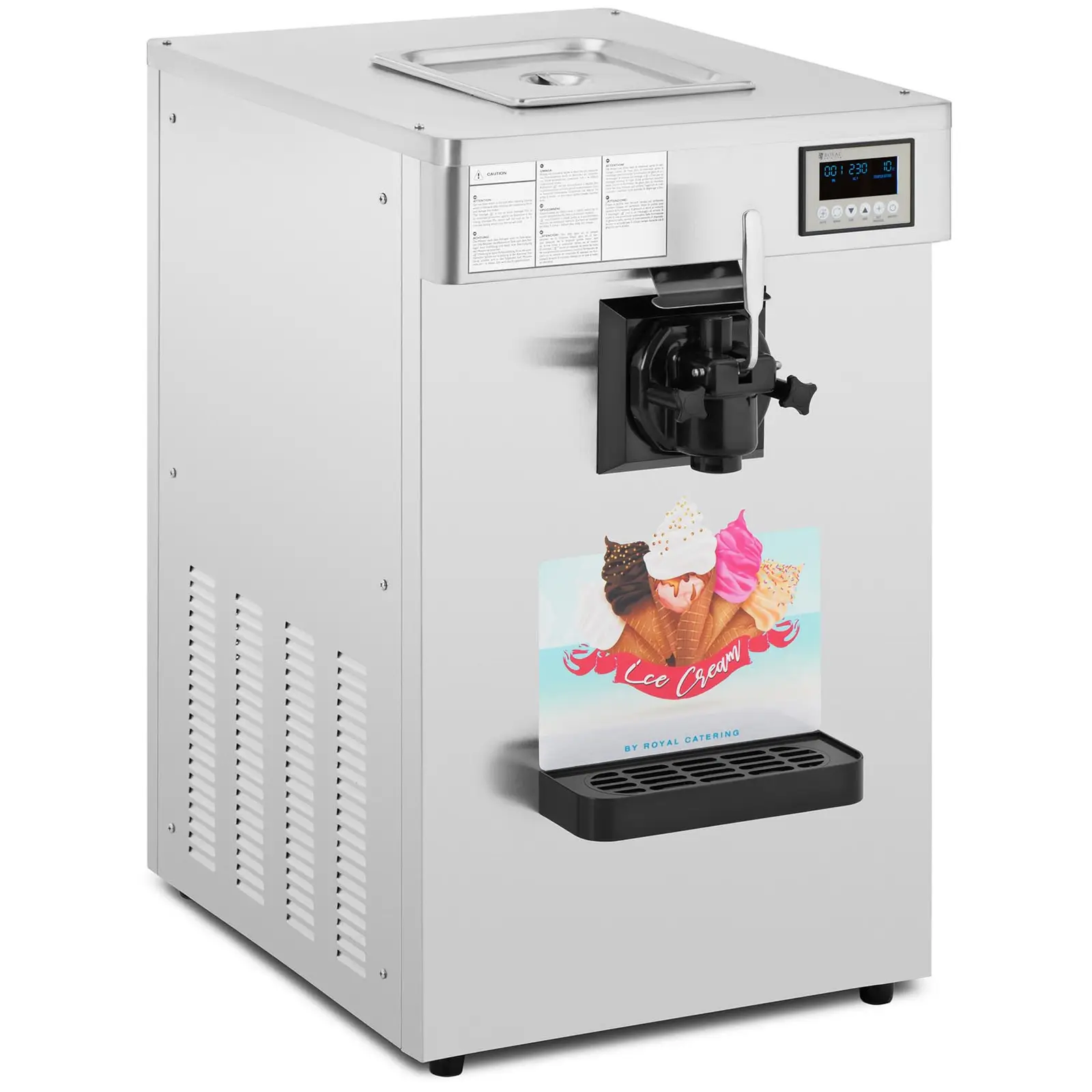 Maszyna do lodów włoskich, 10L, 1290W | 10012841