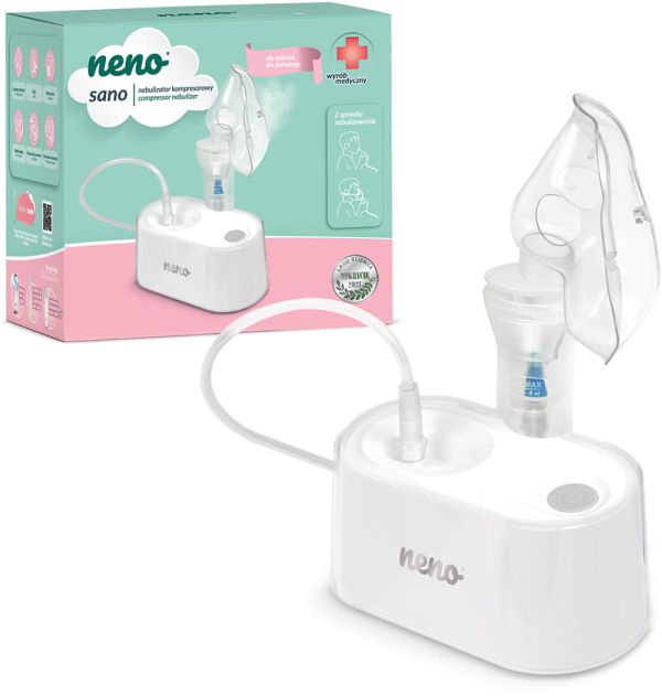 Neno Nebulizator pneumatyczny, tłokowy, kompresorowy Sano