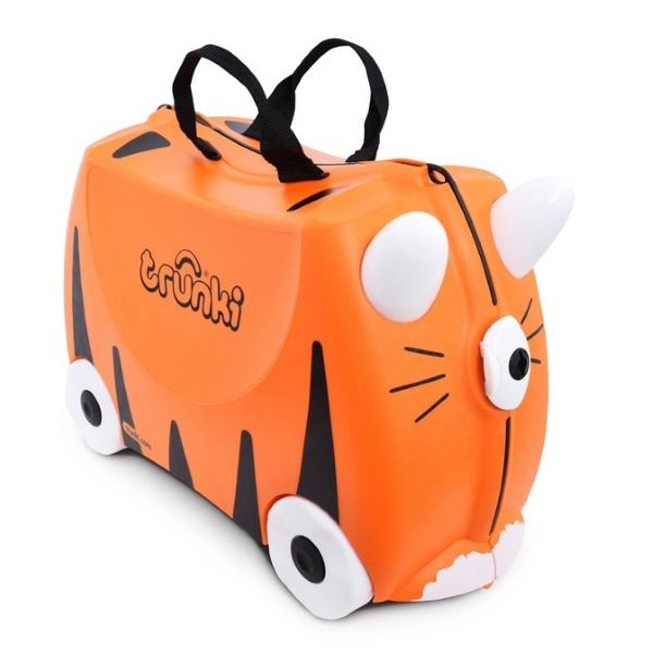 Trunki jeżdżąca walizeczka dla dzieci-Tygrysek Tipu