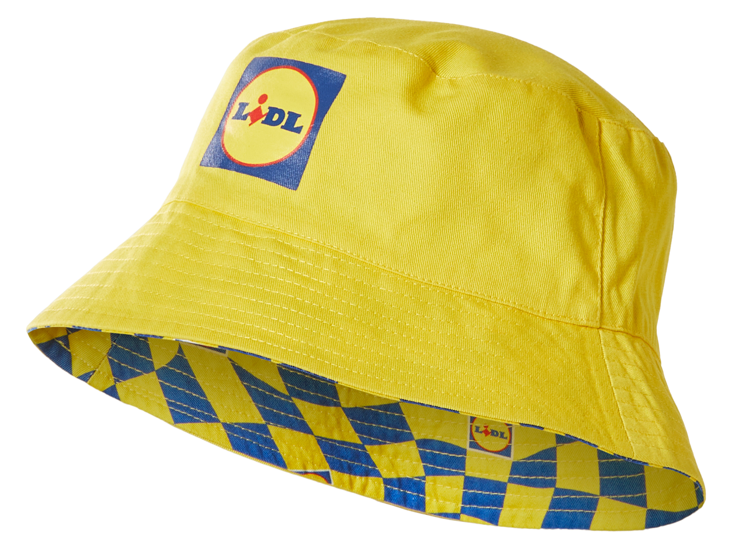 Kapelusz z kolekcji Lidl Żółty, L/Xl