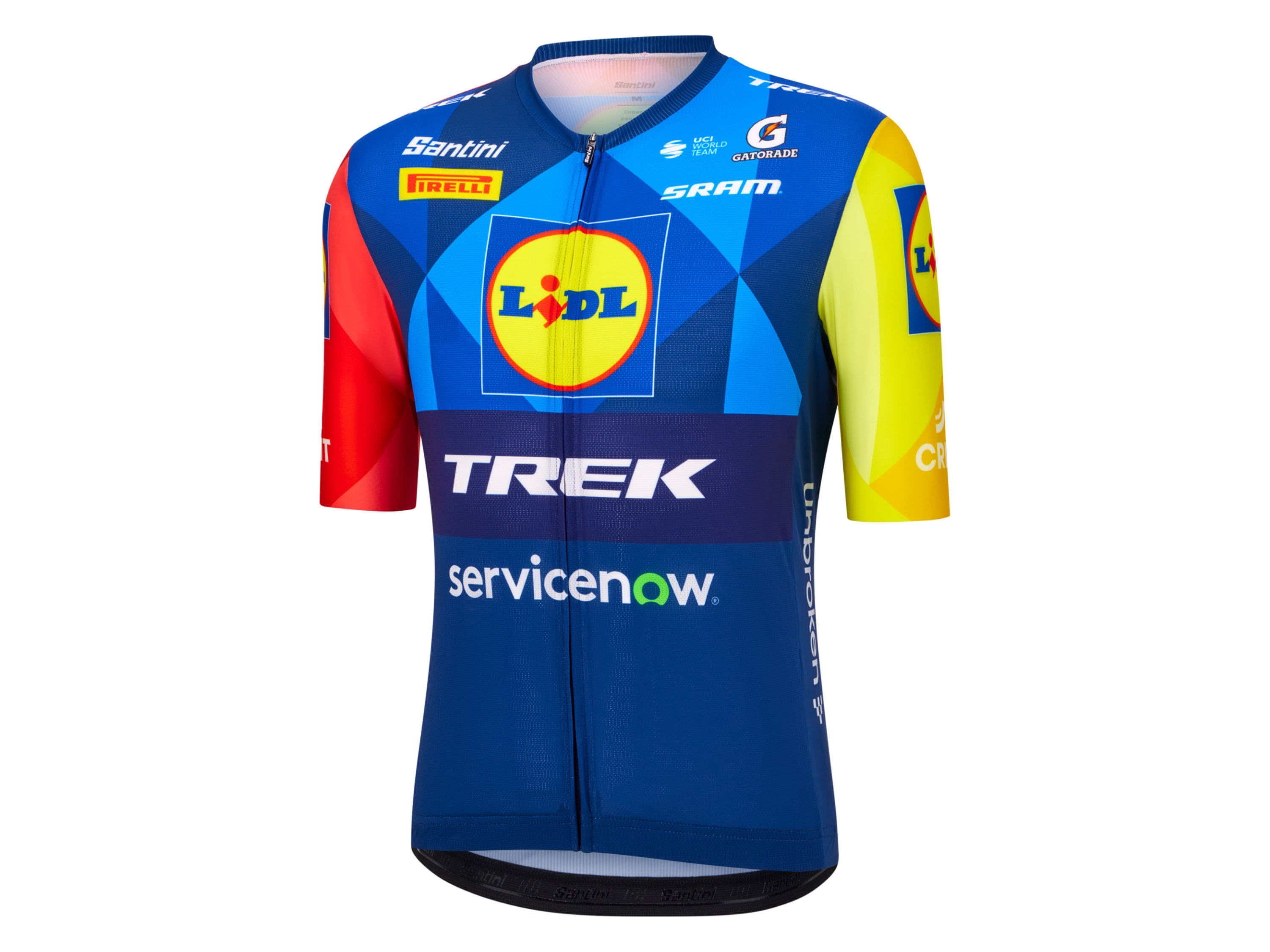 Santini Koszulka damska z krótkim rękawem Team Lidl-Trek 2026 L