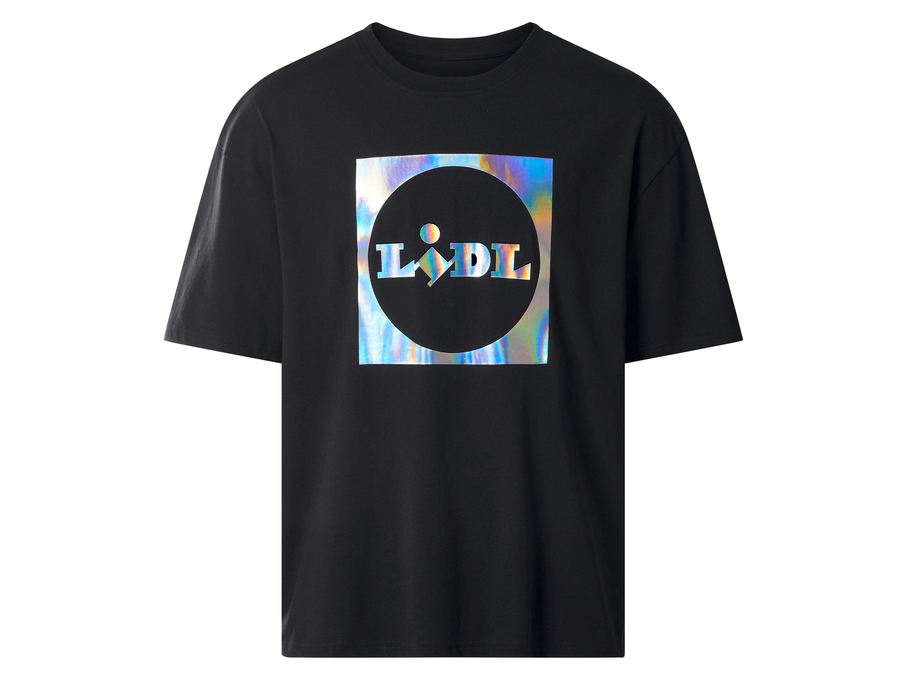 T-shirt męski z biobawełny z kolekcji Lidl Czarny, Xl56/58